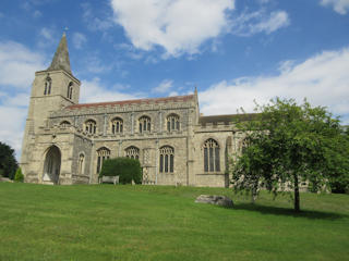 photo of St Nicholas' Church burial ground